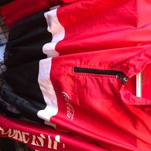 coca cola wind breaker